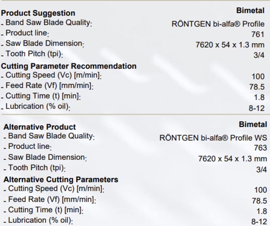 The Roentgen feed and speed calculator
